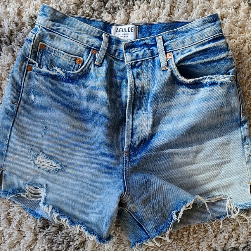 Agolde dee shorts 27